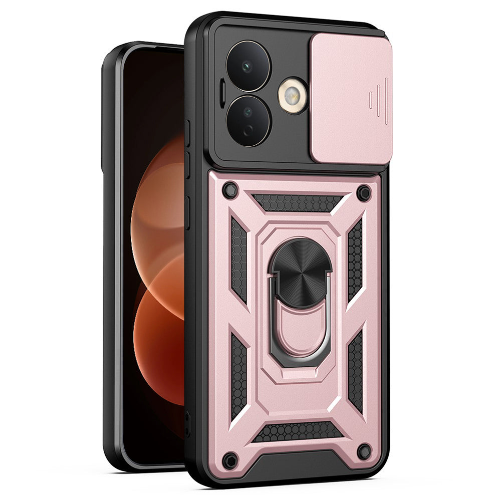 Hülle für Xiaomi Redmi Note 17 Pro, Techsuit, CamShield, Roségold