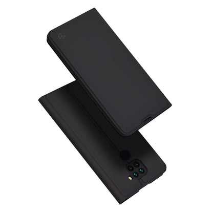 Hülle für Xiaomi Redmi Note 9 / 10X 4G, Techsuit, Magskin Book, Schwarz