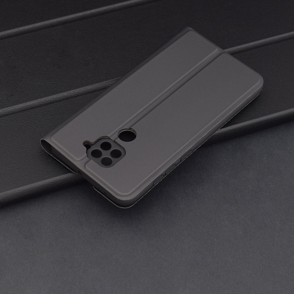 Hülle für Xiaomi Redmi Note 9 / 10X 4G, Techsuit, Magskin Book, Schwarz