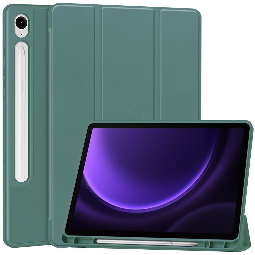 Hülle für Xiaomi Redmi Pad 2, Techsuit, Flex Trifold, Grün