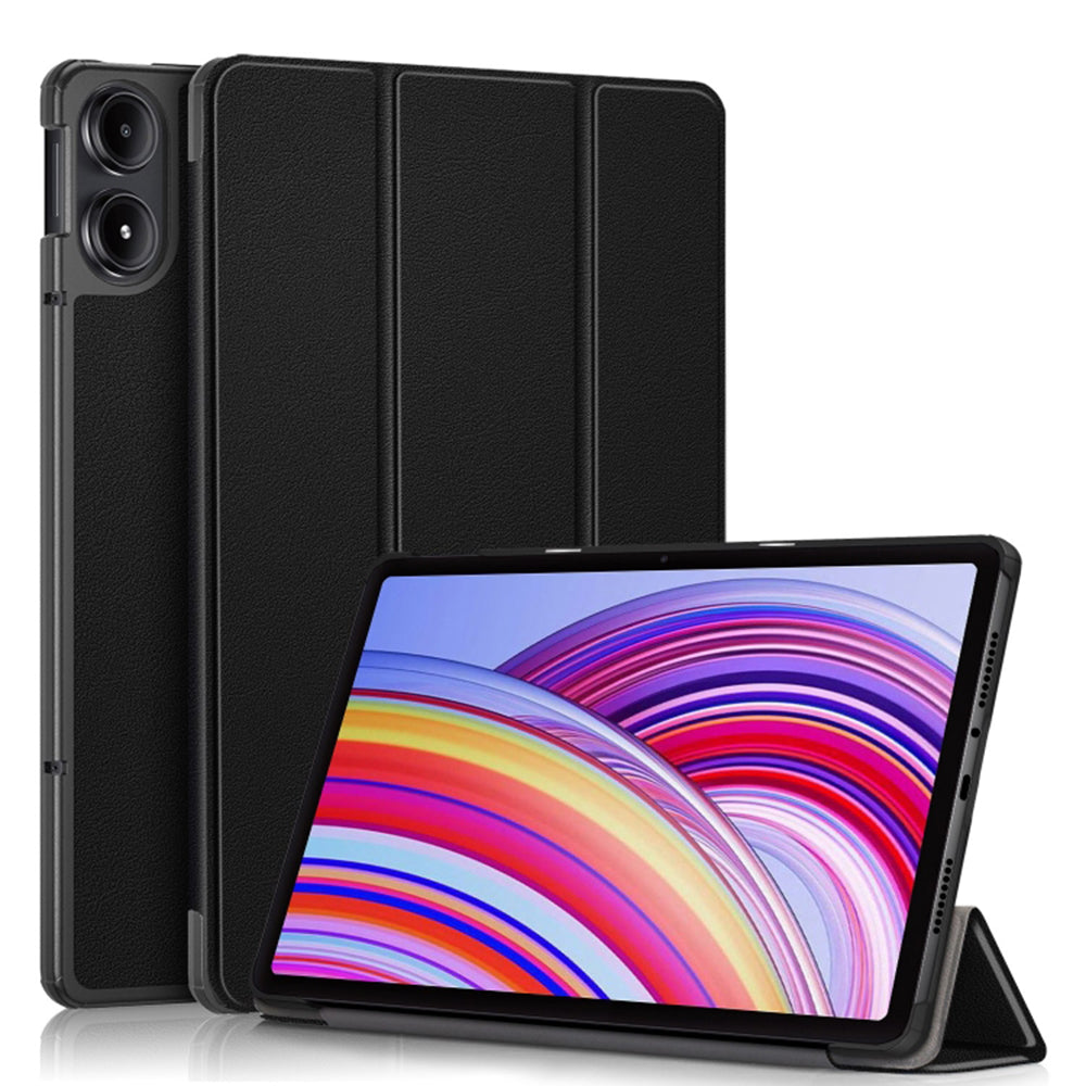 Hülle für Xiaomi Redmi Pad Pro / Pad / Pad Pro 5G, Techsuit, FoldPro, Schwarz