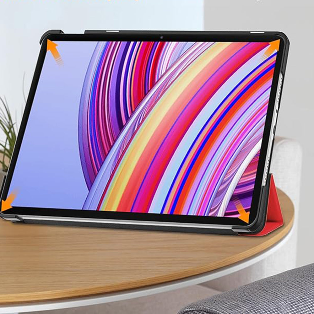 Hülle für Xiaomi Redmi Pad Pro / Pad / Pad Pro 5G, Techsuit, FoldPro, Rot
