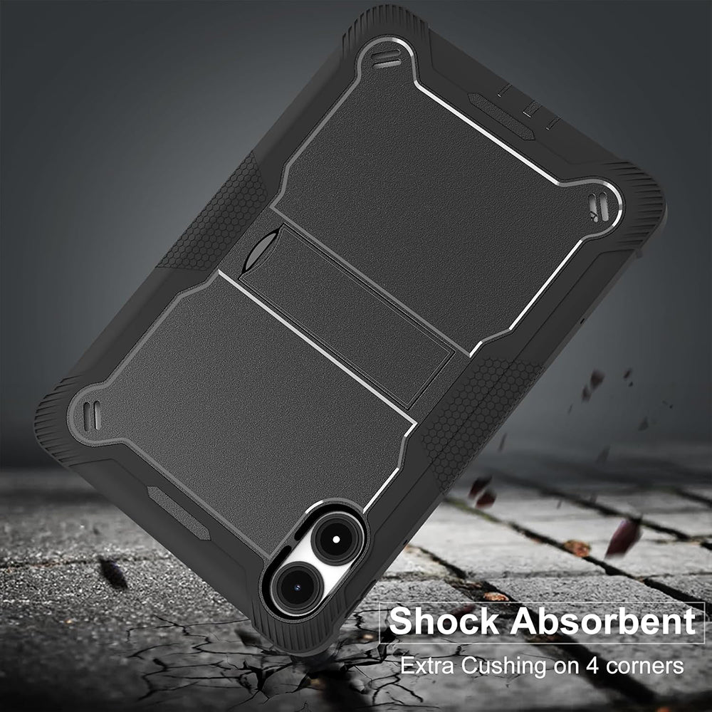 Hülle für Xiaomi Redmi Pad Pro / Pro 5G / Poco Pad, Techsuit, Rugged TabShell, Schwarz