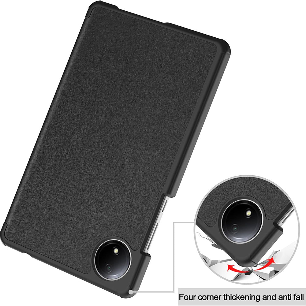 Hülle für Xiaomi Redmi Pad SE 8.7, Techsuit, FoldPro, Schwarz