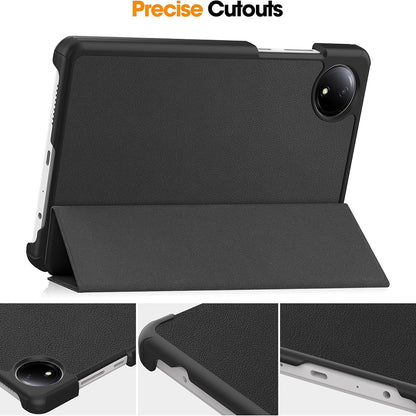 Hülle für Xiaomi Redmi Pad SE 8.7, Techsuit, FoldPro, Schwarz