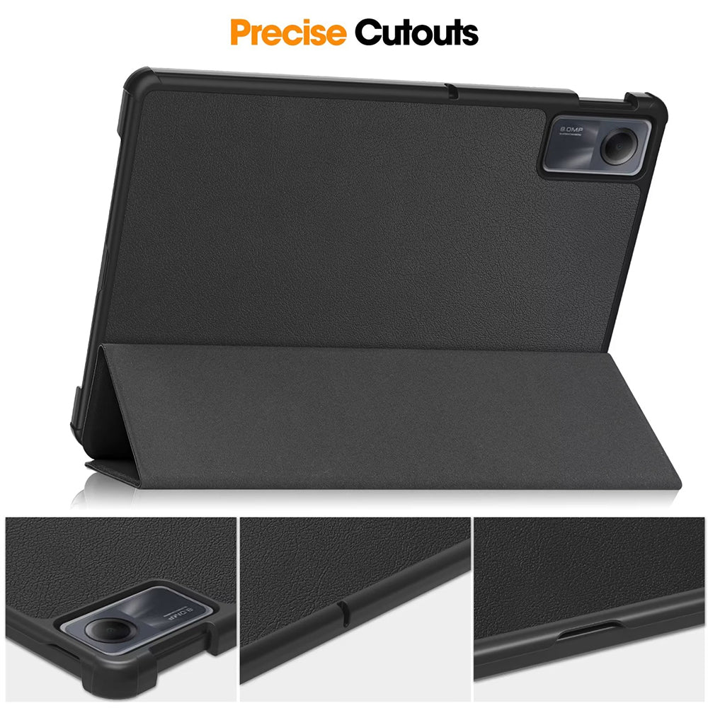 Hülle für Xiaomi Redmi Pad SE, Techsuit, FoldPro Butterfly, Mehrfarbig
