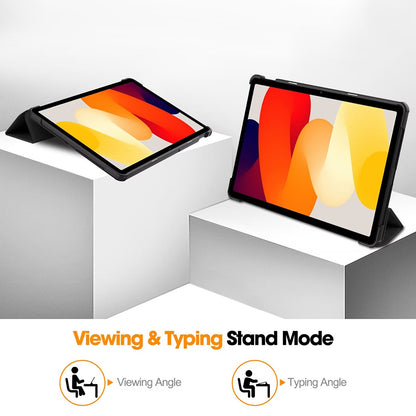 Hülle für Xiaomi Redmi Pad SE, Techsuit, FoldPro Butterfly, Mehrfarbig