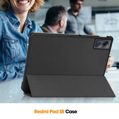 Hülle für Xiaomi Redmi Pad SE, Techsuit, FoldPro Butterfly, Mehrfarbig