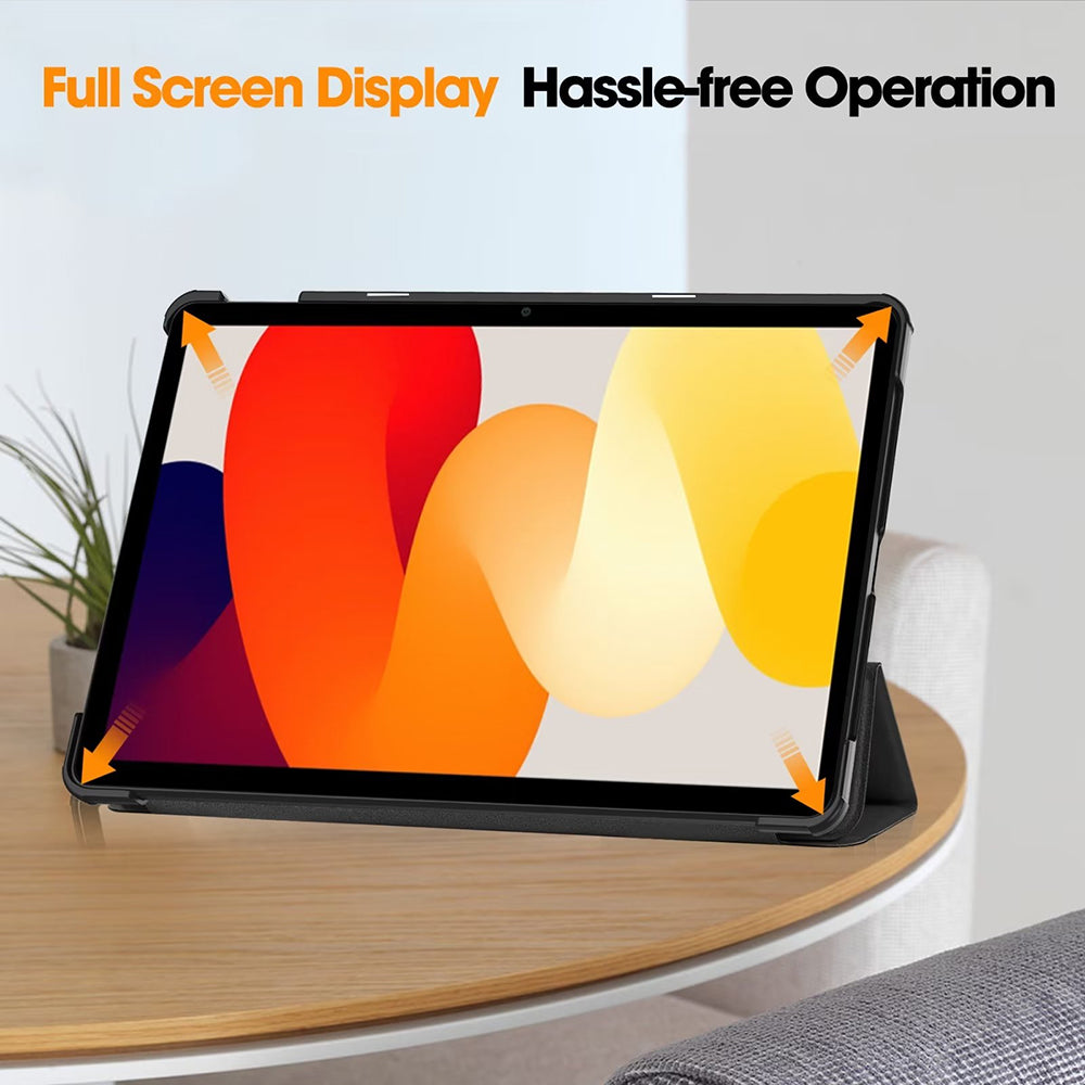 Hülle für Xiaomi Redmi Pad SE, Techsuit, FoldPro Butterfly, Mehrfarbig