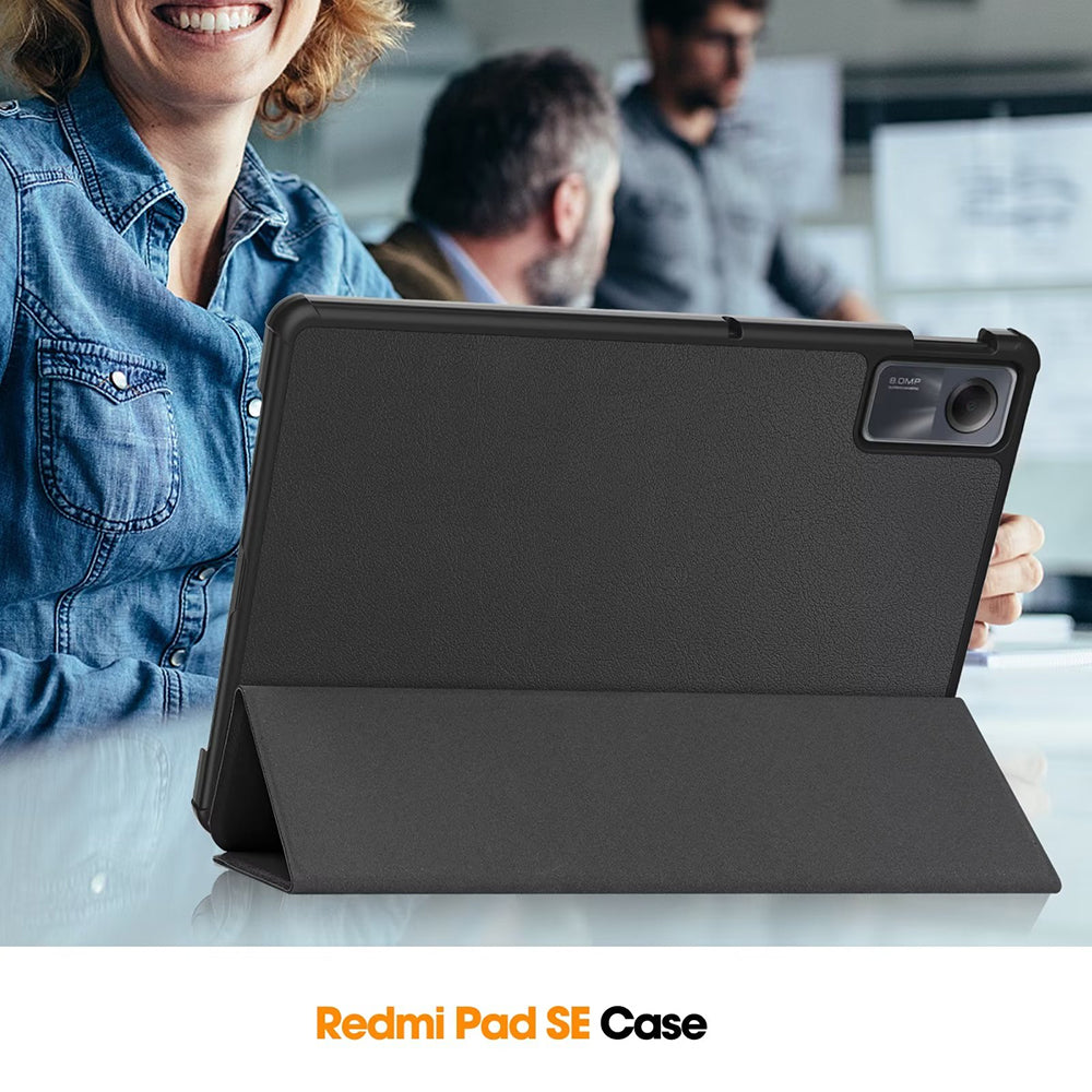 Hülle für Xiaomi Redmi Pad SE, Techsuit, FoldPro Unicorn, Mehrfarbig