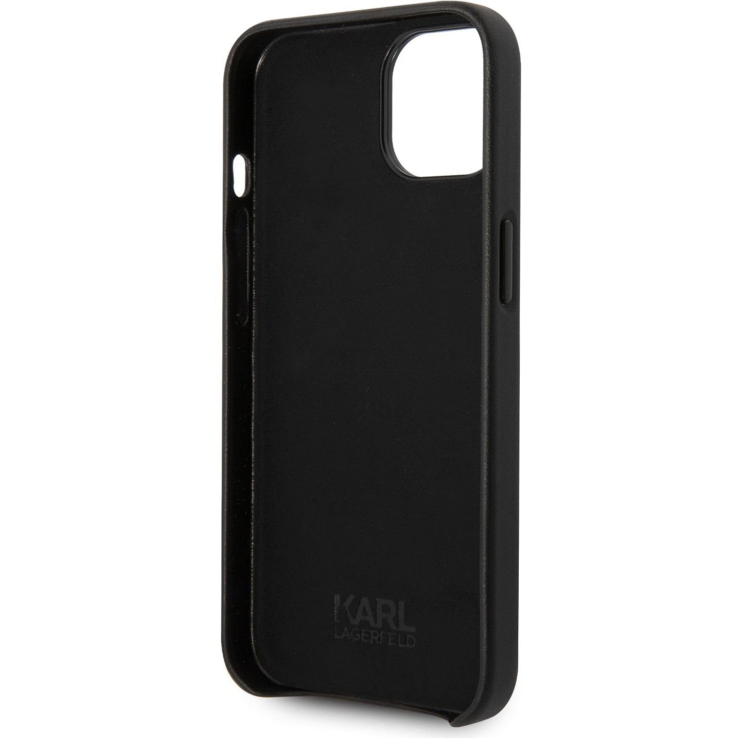 Case for Apple iPhone 14 Plus, Karl Lagerfeld, Perforated Logo, Black