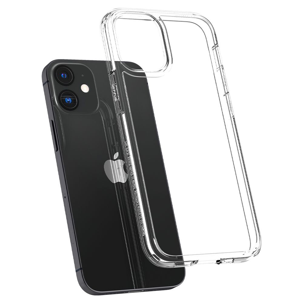 Hülle für Apple iPhone 12 / 12 Pro, Spigen, Ultra Hybrid, Transparent ACS01702