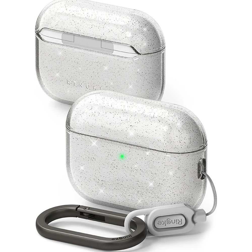 Ringke Air Glitter Hülle für Apple AirPods 3, Transparent