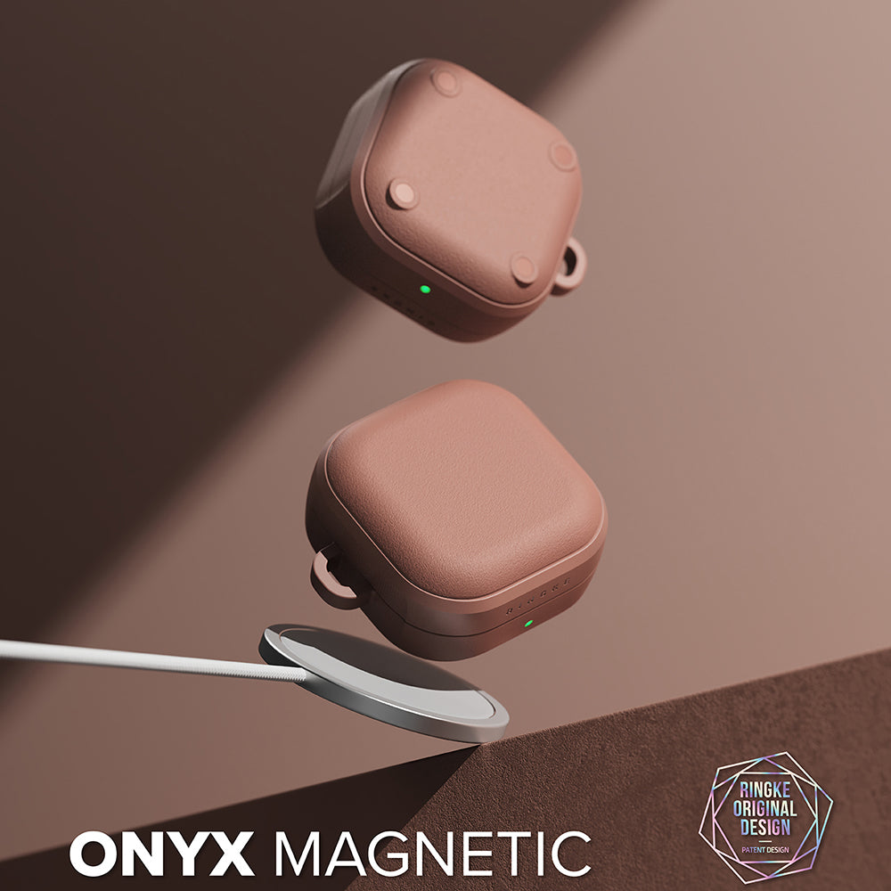 Ringke Onyx Magnetische Hülle für Samsung Galaxy Buds4 Pro, Bronze