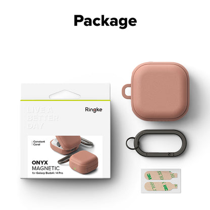 Ringke Onyx Magnetische Hülle für Samsung Galaxy Buds4 Pro, Bronze