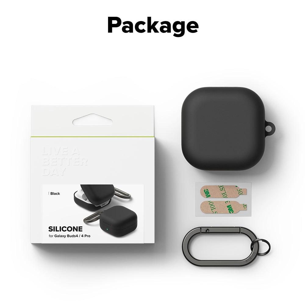 Ringke Hülle für Samsung Galaxy Buds 4 Pro, Schwarz