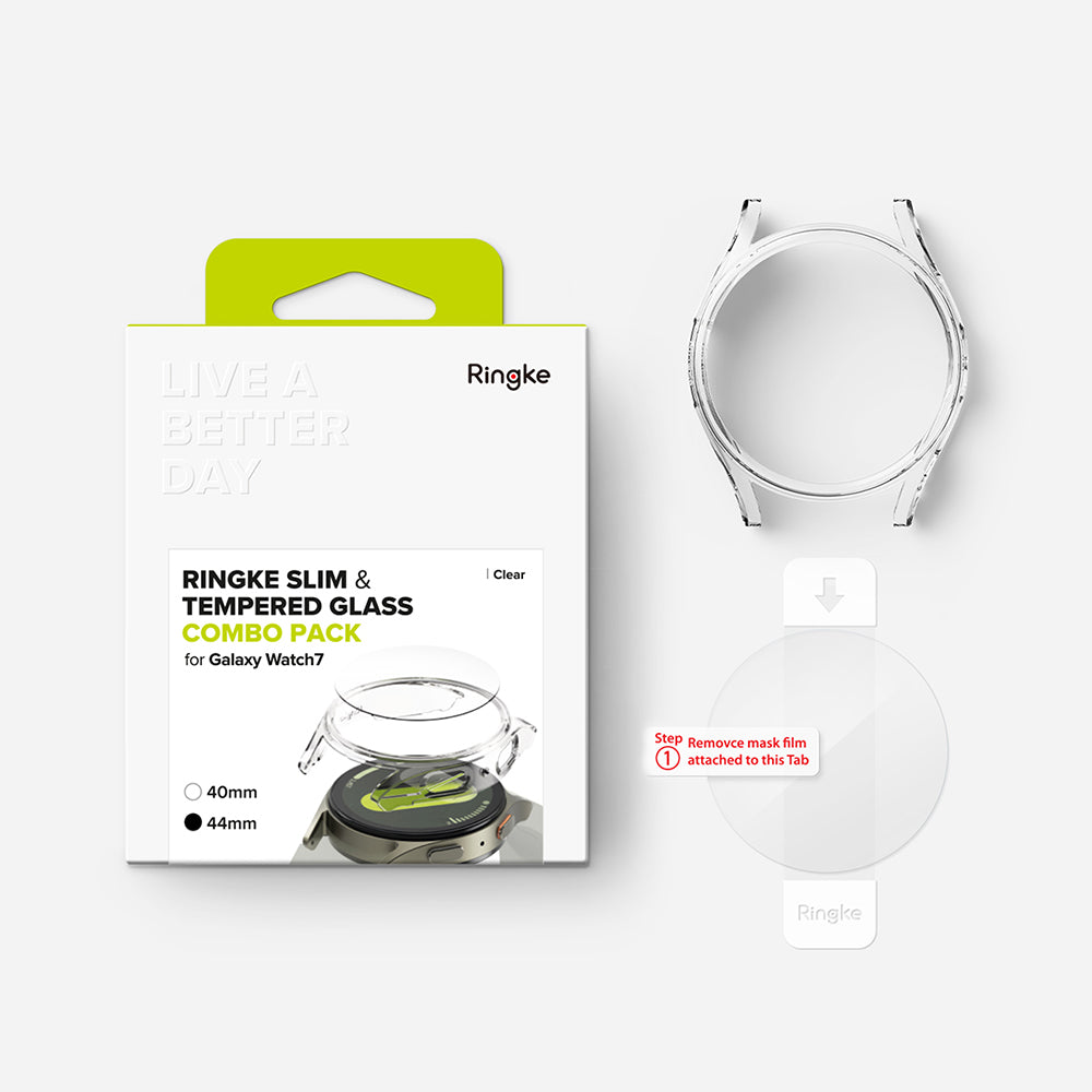 Ringke Slim Hülle für Samsung Galaxy Watch7 44mm, Transparent