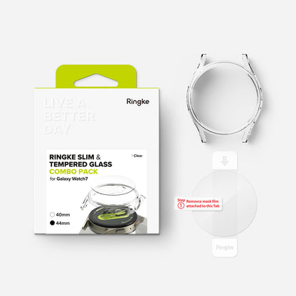 Ringke Slim Hülle für Samsung Galaxy Watch7 44mm, Transparent