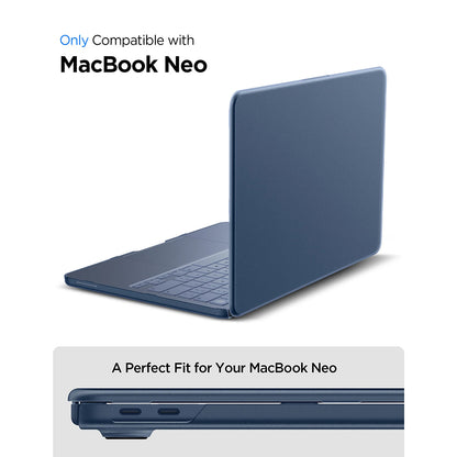 Spigen Airskin Hülle für Apple MacBook Neo 13 Zoll, Indigo Satin ACS11814
