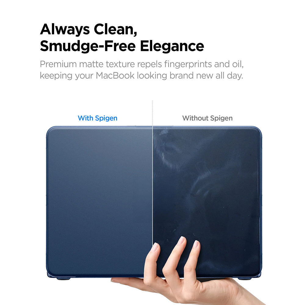 Spigen Airskin Hülle für Apple MacBook Neo 13 Zoll, Indigo Satin ACS11814