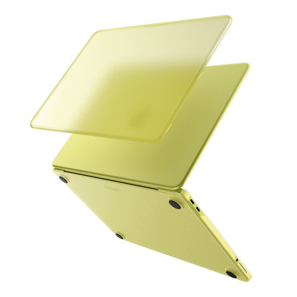 Spigen Airskin Hülle für MacBook Neo 13 Zoll, Gelb Satin ACS11544