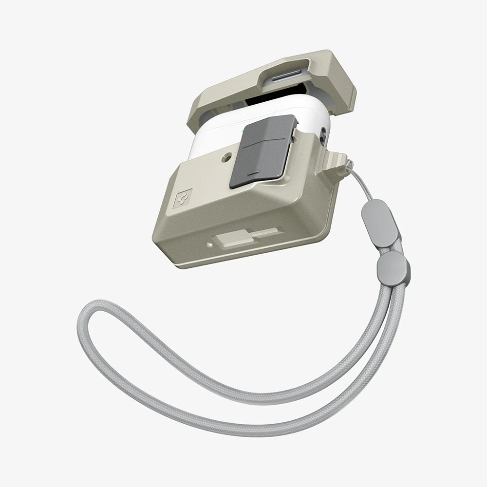 Spigen Classic LS Hülle für Apple AirPods Pro 3, Creme ACS10978