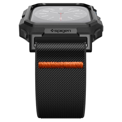 Spigen Lite Fit Pro Hülle für Apple Watch 44mm Serie, Mattschwarz ACS07103