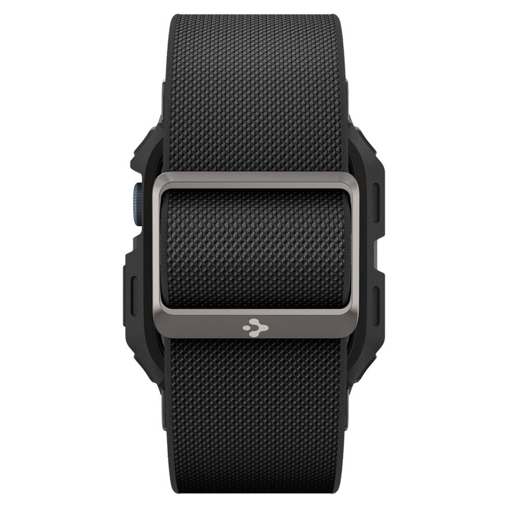 Spigen Lite Fit Pro Hülle für Apple Watch 44mm Serie, Mattschwarz ACS07103