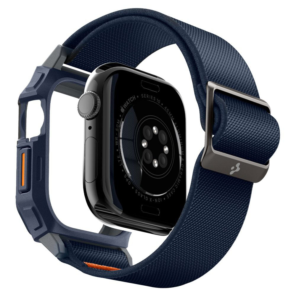 Spigen Lite Fit Pro Hülle für Apple Watch Series 10 46mm, Marineblau ACS08925