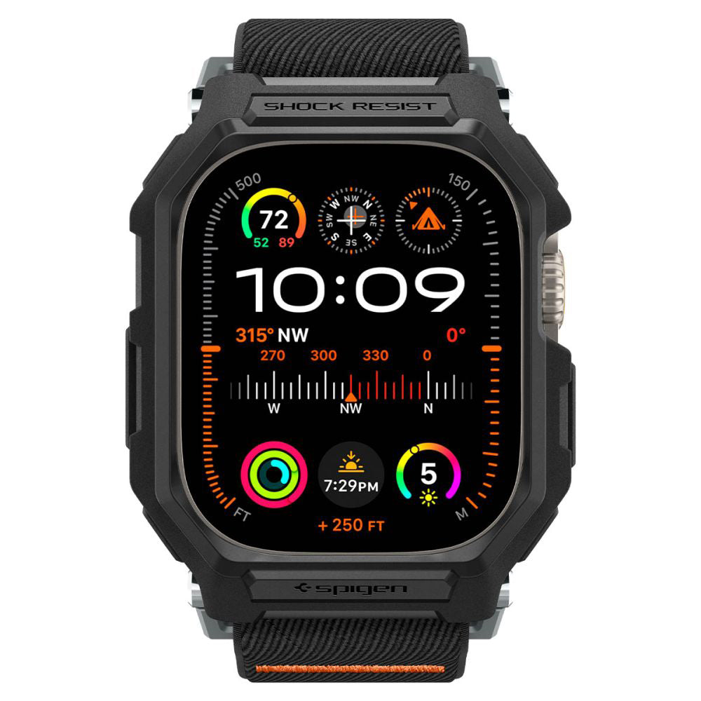 Spigen Lite Fit Pro Case for Apple Watch Ultra Series, Matte Black ACS07104