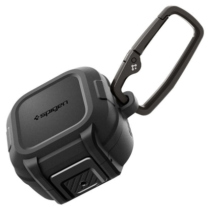 Spigen Lock Fit Hülle für Samsung Galaxy Buds4 / Buds4 Pro, Mattschwarz ACS11202