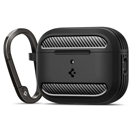 Spigen Rugged Armor Case for Apple AirPods Pro 3, Matte Black ACS09822