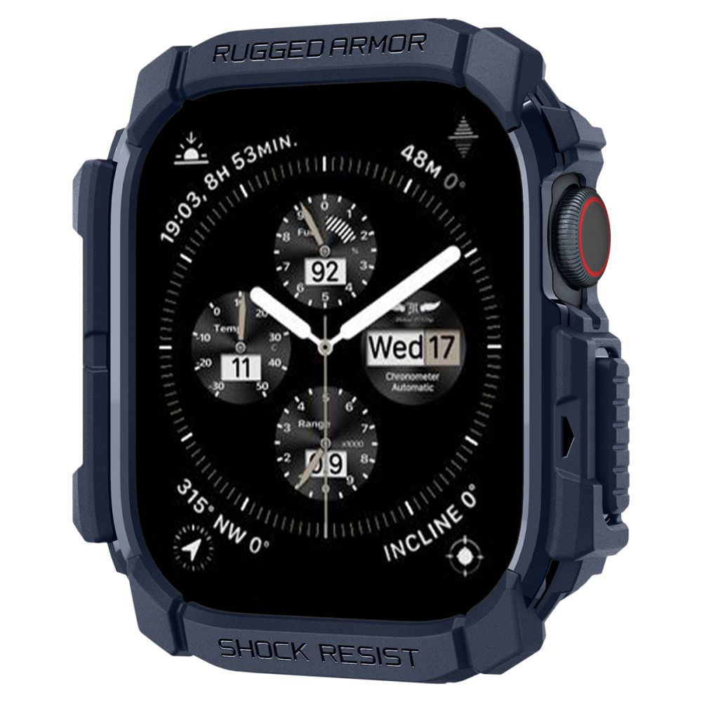 Spigen Rugged Armor Case for Apple Watch Series 10 / 11 46mm, Navy ACS08599