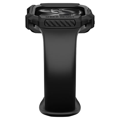 Spigen Rugged Armor Hülle für Apple Watch Series 12 46mm, Matt Schwarz ACS11886