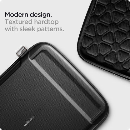 Spigen Rugged Armor Hülle für Laptop 13 Zoll - 14 Zoll, Schwarz AFA04270
