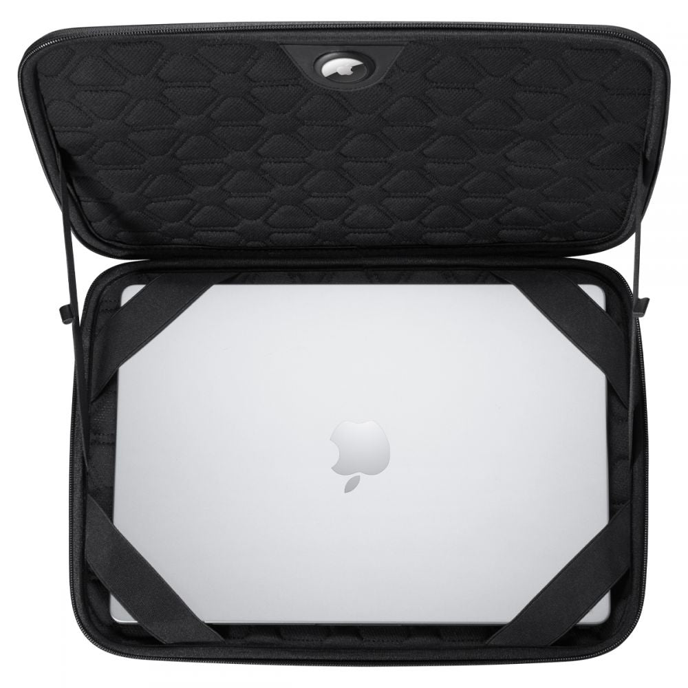 Spigen Rugged Armor Hülle für Laptop 13 Zoll - 14 Zoll, Schwarz AFA04270