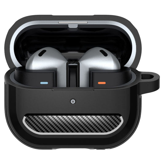 Spigen Rugged Armor Hülle für Samsung Galaxy Buds3 FE / Buds3 Pro / Buds3, Schwarz ACS08330