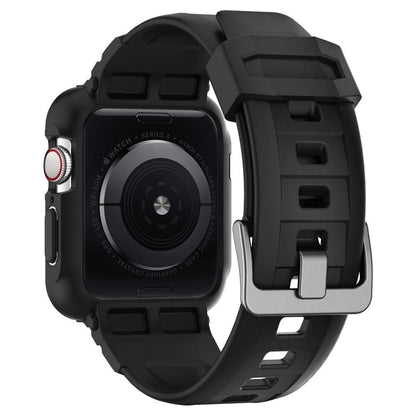 Spigen Rugged Armor Pro Hülle für Apple Watch 44mm Series, Schwarz 062CS25324
