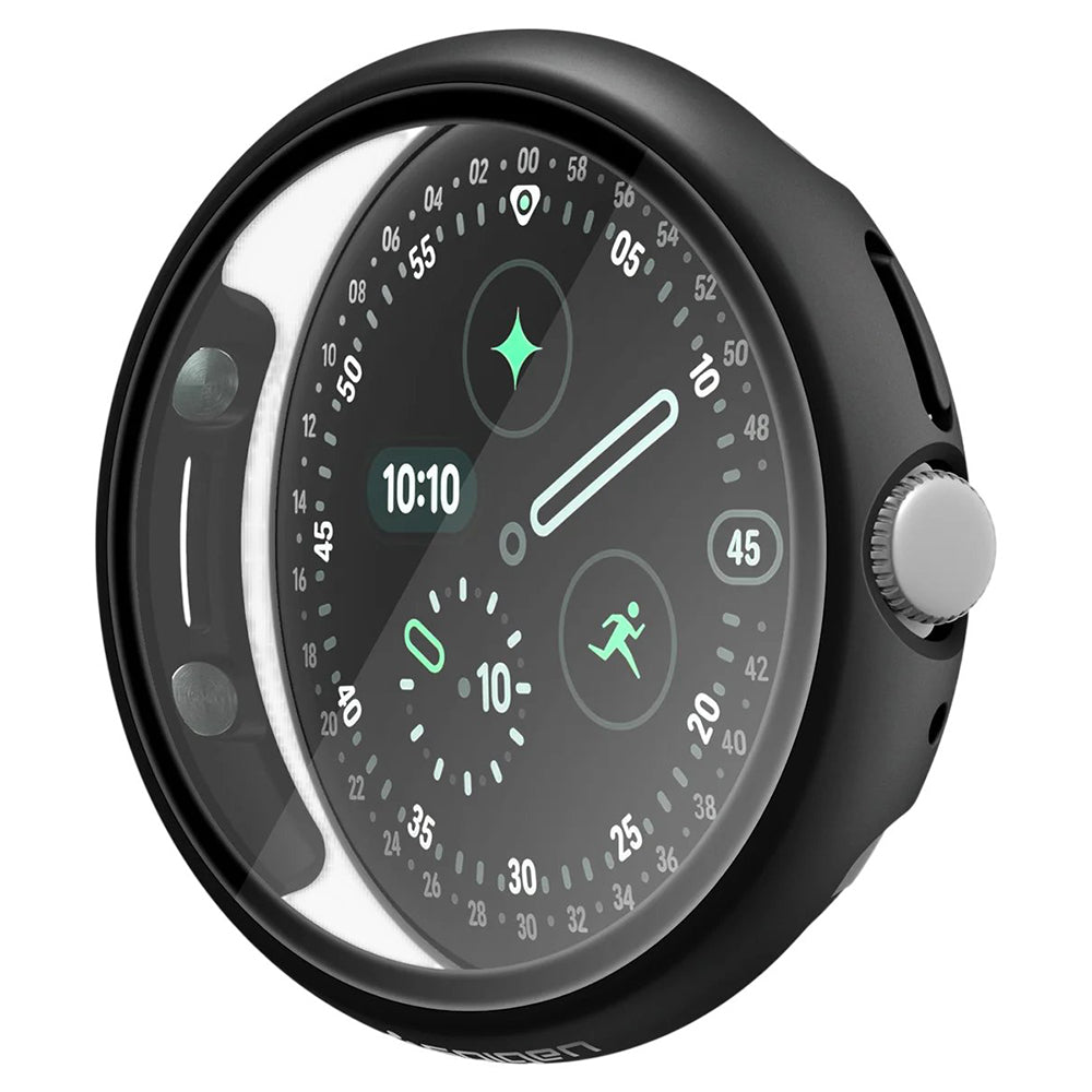 Spigen Thin Fit 360 Hülle für Google Pixel Watch 41 mm Series, Schwarz ACS11750
