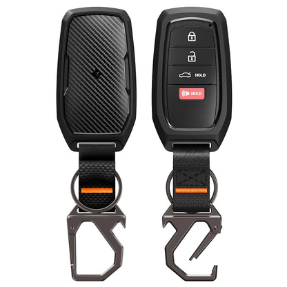 Spigen TK100 Hülle für Toyota Smart Schlüssel, Schwarz ACS11366