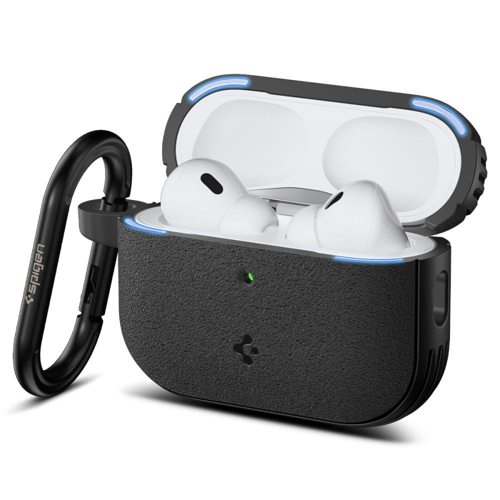 Spigen Vault Hülle für Apple AirPods Pro 3, Mattschwarz ACS09826