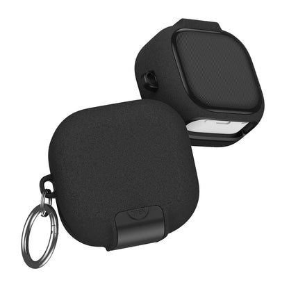 Tech-Protect Slim Hook Hülle für Samsung Galaxy Buds4 / Buds4 Pro, Schwarz