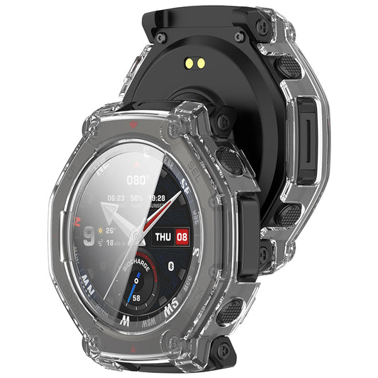 Techsuit Defense360 Pro Case for Amazfit T-Rex 3 Pro, Transparent