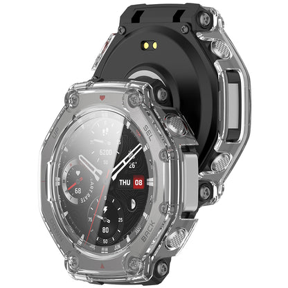 Techsuit Defense360 Pro Hülle für Amazfit T-Rex 3, Transparent