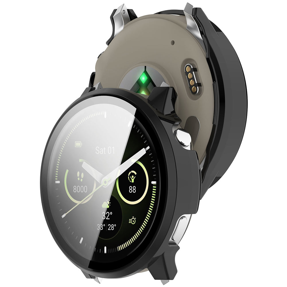 Techsuit Defense360 Pro Hülle für Garmin Venu 4 45mm, Schwarz