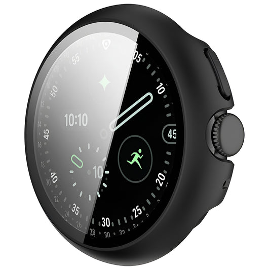 Techsuit Defense360 Pro Hülle für Google Pixel Watch 4 45mm, Schwarz