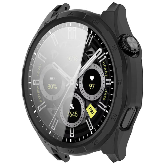 Techsuit Defense360 Pro Hülle für Honor Watch 6, Schwarz