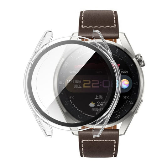 Techsuit Defense360 Pro Hülle für Huawei Watch 3 Pro, Transparent