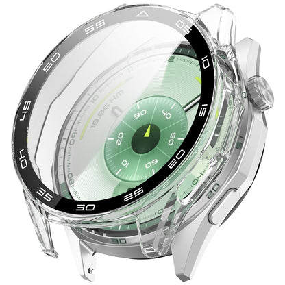 Techsuit Defense360 Pro Bezel Hülle für Huawei Watch GT 6 46mm, Transparent