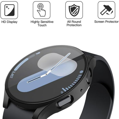 Techsuit Defense360 Pro Hülle für Samsung Galaxy Watch7 44mm, Schwarz